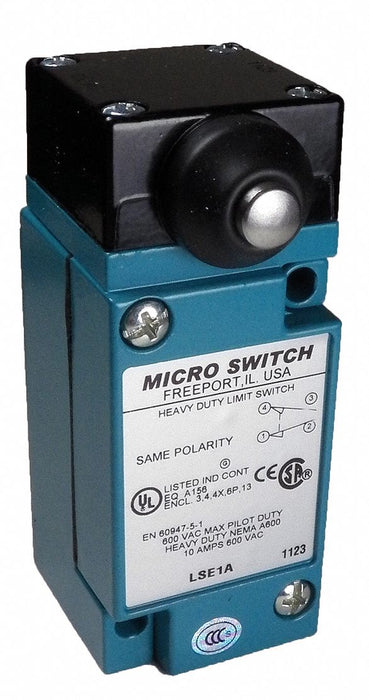 Plug-In Limit Switch Plunger 1NO/1NC