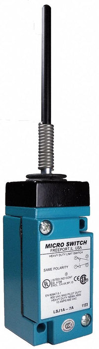 Plug-InLimitSwitch WobbleStick 1NO/1NC