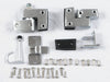 Slide Latch Aluminum Brushed