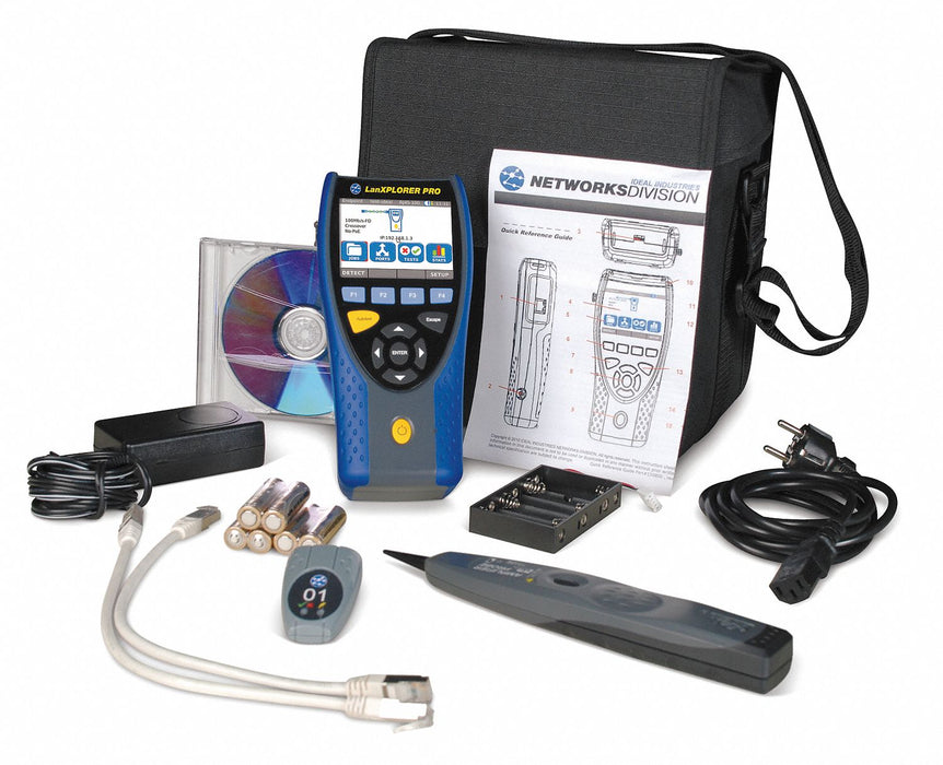 LanXPLORER PRO Kit w/Remote Cords Case