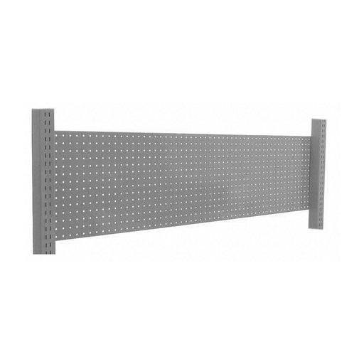 G4866 Pegboard Backwall 72 W x 2 D x 14 H Gray