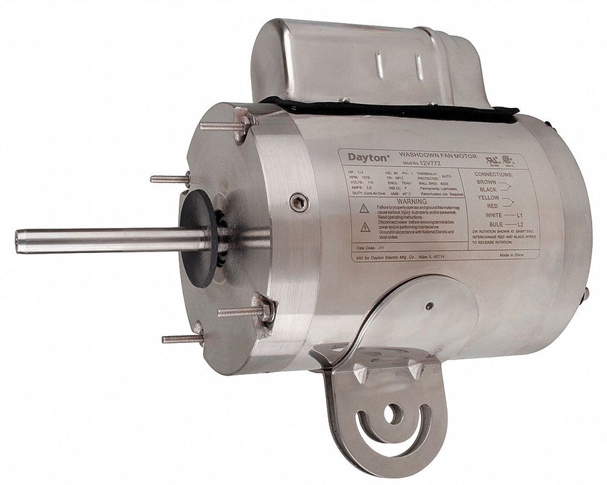 Washdown Motor 1/4 HP 1075 48YZ 115V