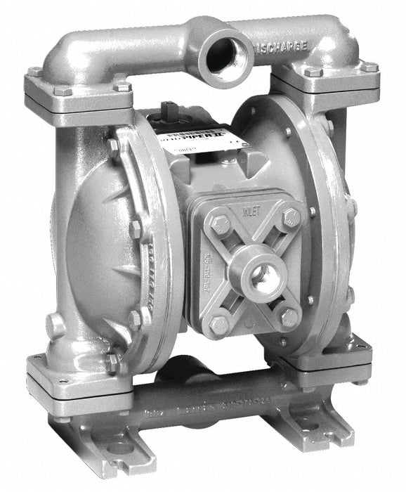 Dbl DphrmPmp NPT TPV/UHMW PE 1in 45gpm