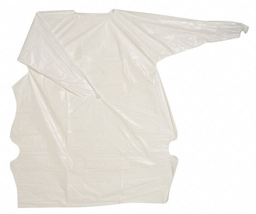 G3222 Isolation Gown L Whte Polyethylene PK100