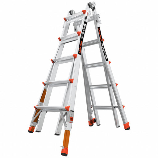 Ladder Aluminum 5 to 9 ft H 300 lb Cap