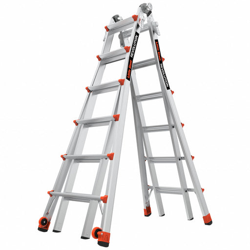 Ladder Aluminum 6 to 11 ft H 300 lb Cap