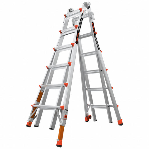 Ladder Aluminum 6 to 11 ft H 300 lb Cap