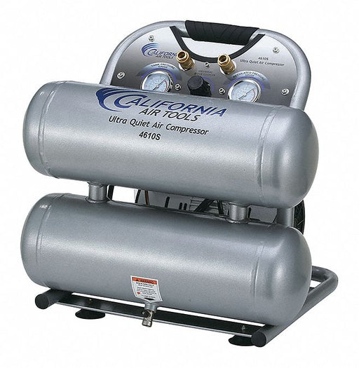 Air Compressor Twin Tank 1 HP 4.6 gal.