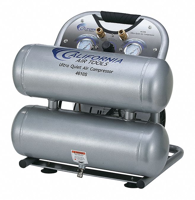 Air Compressor Twin Tank 1 HP 4.6 gal.