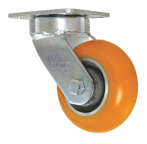 Swivel Plate Caster CC Apex Orange 5 