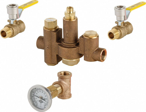 Thermostatic Mixing Valve - Ball - Gauge