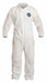 H3333 Collared Coveralls M White SMS PK25