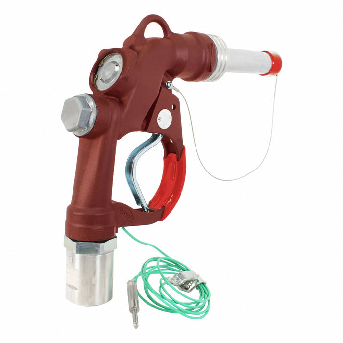 AviationFuelNozzle Red 7inAluminumSpout