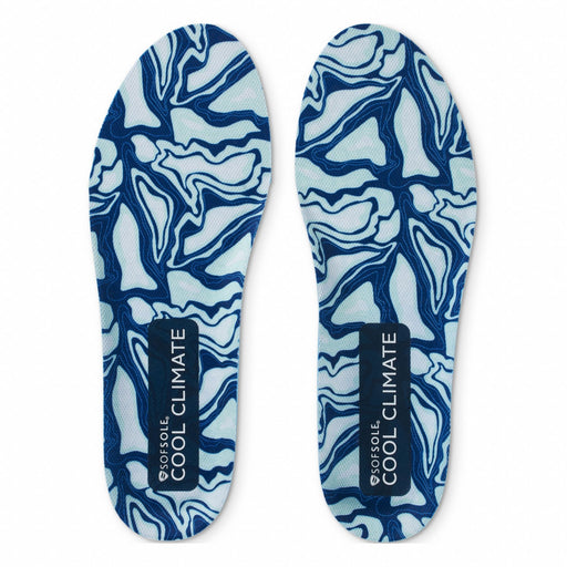 Insole Blue White Size Men 8 to 13