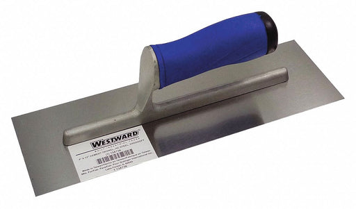 Square-End Trowel 12inL 4inW CarbonSteel