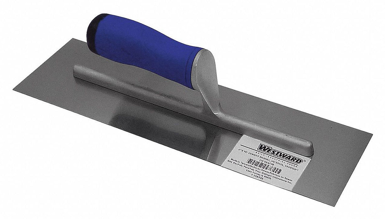 Square-End Trowel 14inL 4inW CarbonSteel