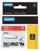 Label/RibbonCartridge Red Gloss 1/2inW