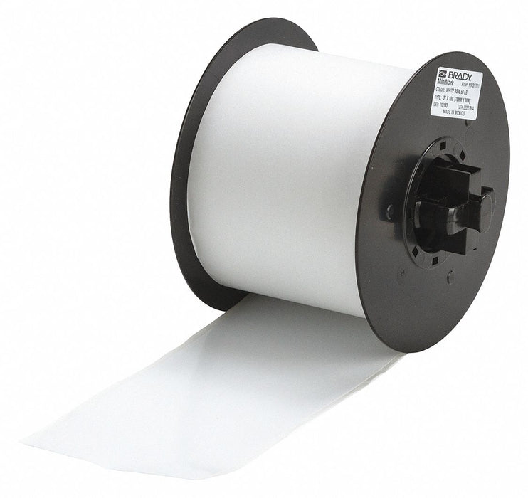 ContinuousLabelStock White Gloss 3inW