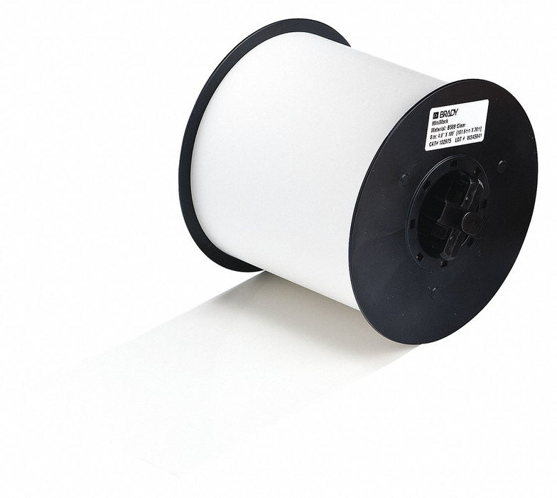 ContinuousLabelStock Clear Gloss 4inW