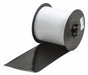 ContinuousLabelStock Black Gloss 4inW