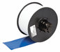 ContinuousLabelStock Blue Gloss 2-1/4inW