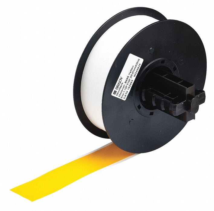 ContinuousLabelStock Yellow Gloss