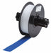ContinuousLabelStock Blue Gloss 1-1/8inW
