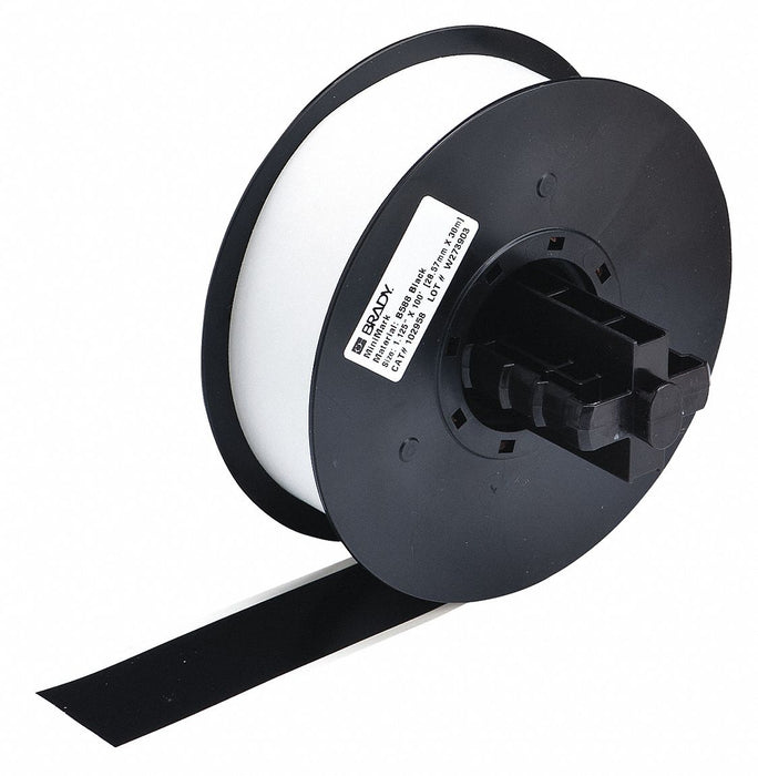 ContinuousLabelStock Black Gloss