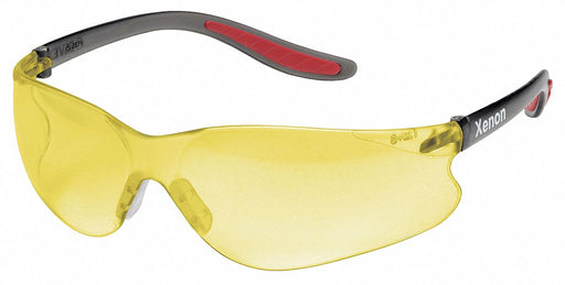 Safety Glasses Amber Uncoated