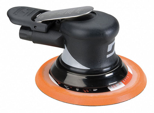 Air Orbital Sander 6 in Disc Dia Palm