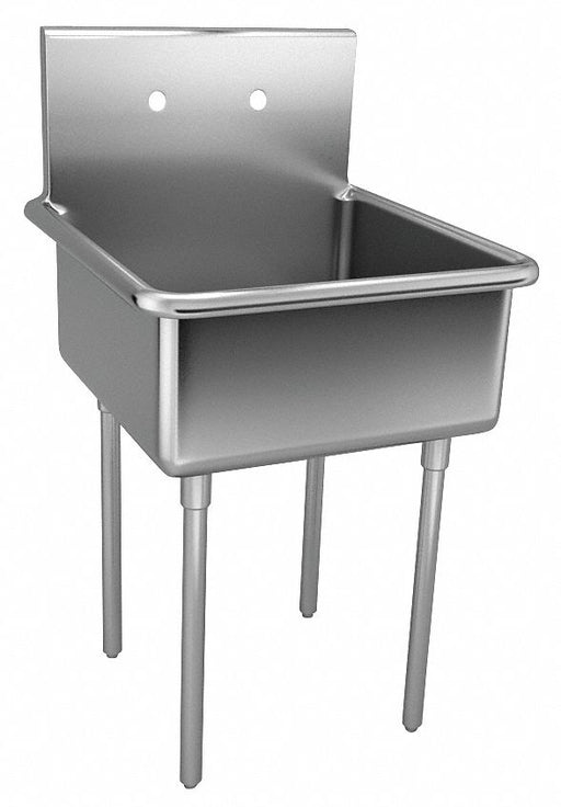 Just Scullery Sink Squar 24inx24inx12in