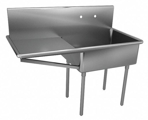 Just Scullery Sink Squar 24inx24inx12in
