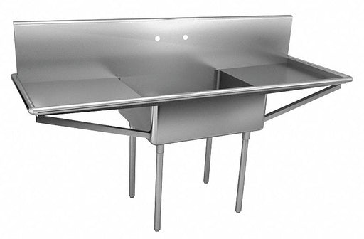 Just Scullery Sink Squar 24inx24inx12in