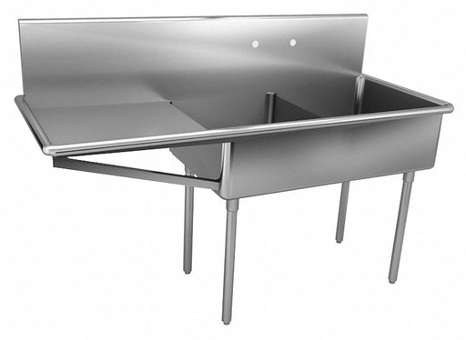 Just Scullery Sink Squar 24inx24inx12in