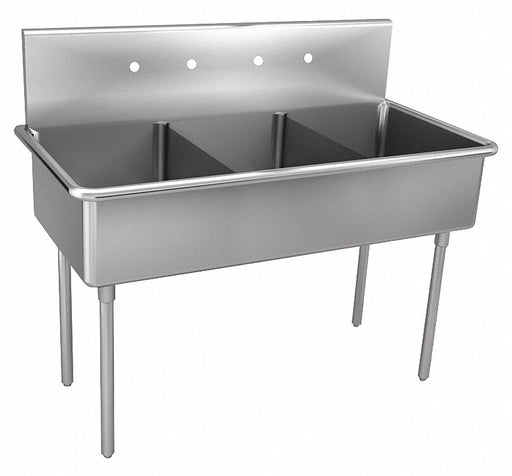 Just Scullery Sink Rect 15inx24inx12in