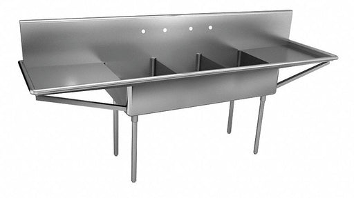 Just Scullery Sink Rect 18inx24inx12in