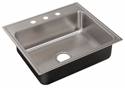 Drop-In Sink w/ Faucet Ledge 33 x22 x8 
