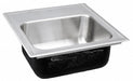 Drop-In Sink w/Faucet Ledge 18 x15 x7.5 