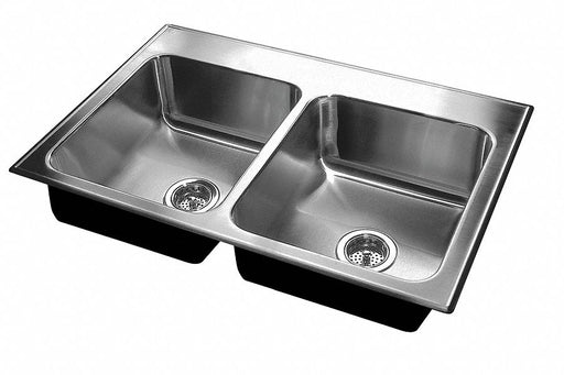 Just DropIn Sink Squar 12inx12inx5-1/2in