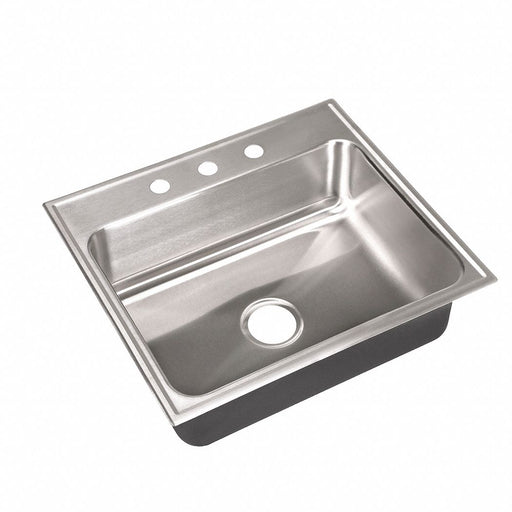 Drop-In Sink w/Ledge 25 x22 x8.125 