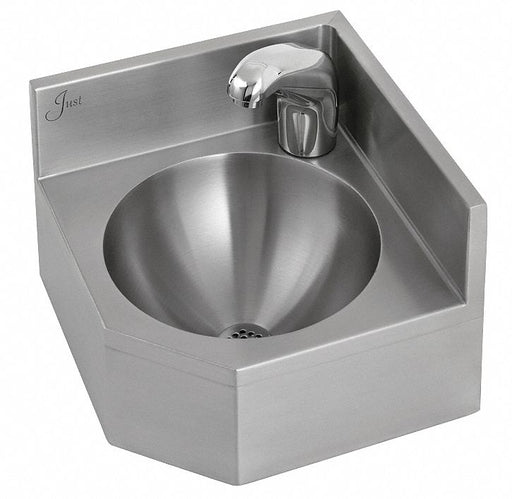 Just Corner Bath Sink Cir 10inx10inx5in