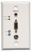 Display Extender Recvr VGA 3.5mm Cat5e/6