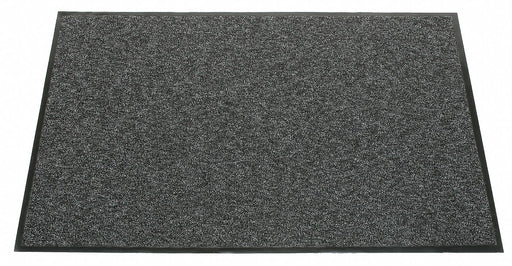 Carpeted Entrance Mat Dark Gray 4ftx6ft