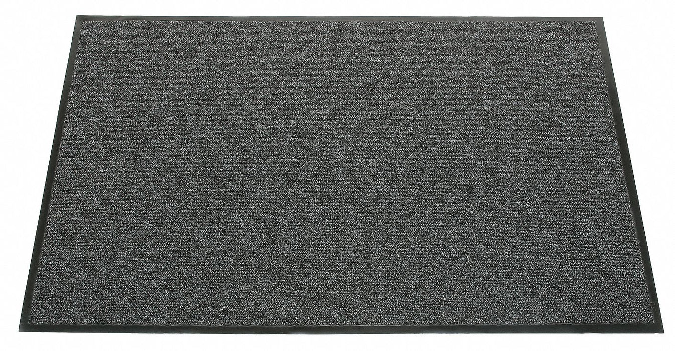 Carpeted Entrance Mat Dark Gray 3ftx5ft