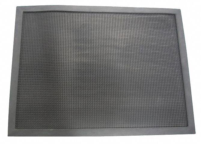 Walk-Off Mat Black 2ft. x 2ft. 8 