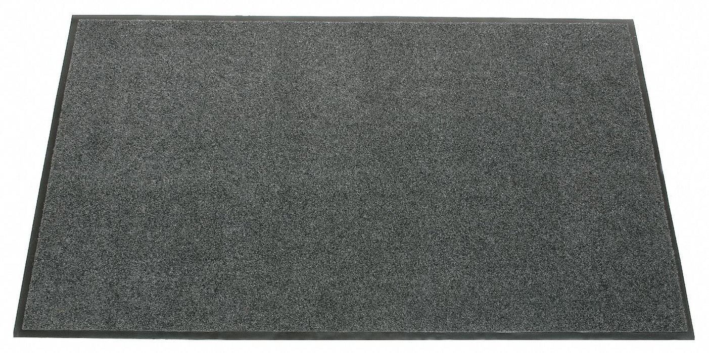 Carpeted Entrance Mat Charcoal 4ft.x6ft.