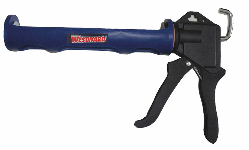 Dripless Caulk Gun Plastic Black/Blue