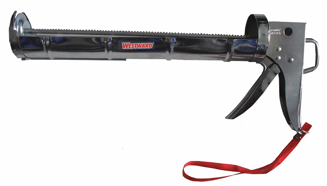 Caulk Gun Steel Silver