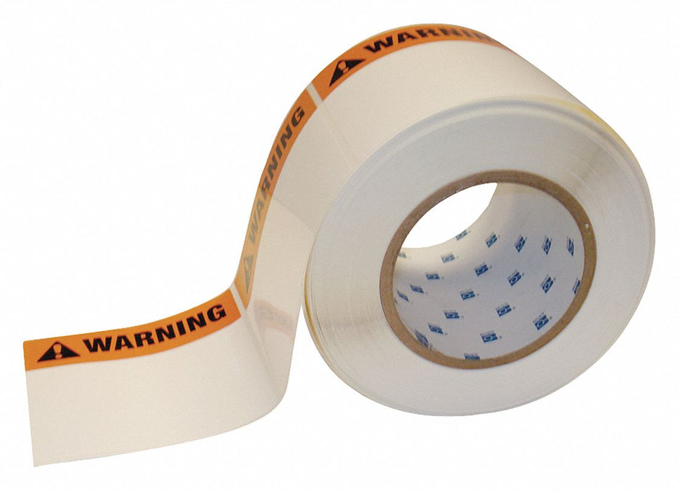 Pre-CutLabelStockRoll White Gloss PK2