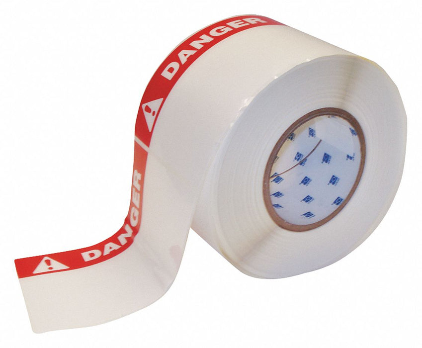 Pre-CutLabelStockRoll White Gloss PK2